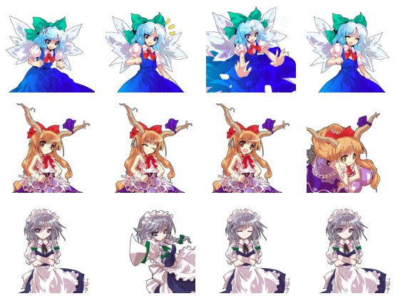 Стикеры Touhou stickers