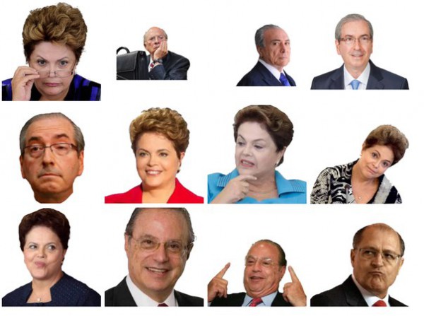 Стикеры Politica Brasil