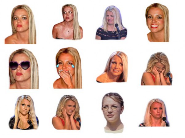 Стикеры Britney Reactions
